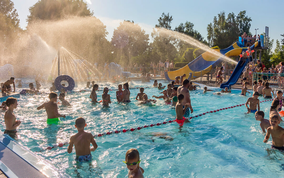 Waterspektakel in Zwembad De Welters